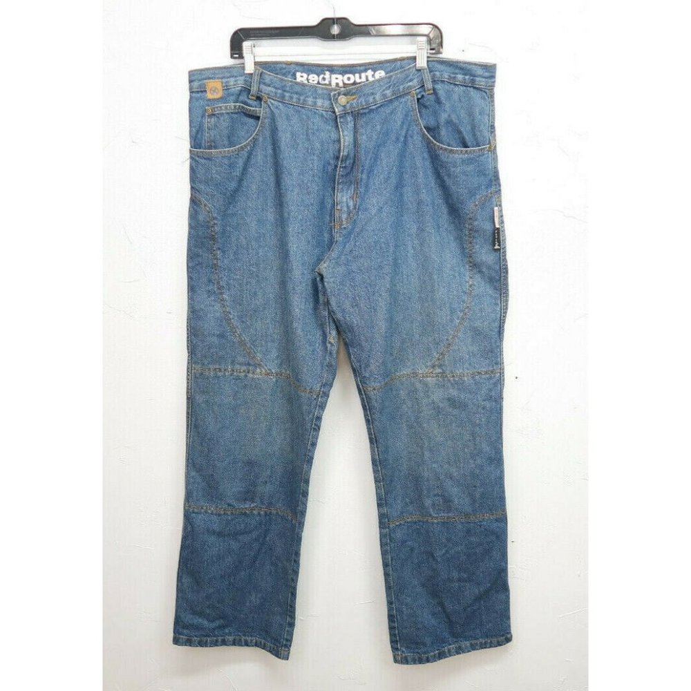 Red route Size 40 Riding Jeans With Kevlar - NICE!